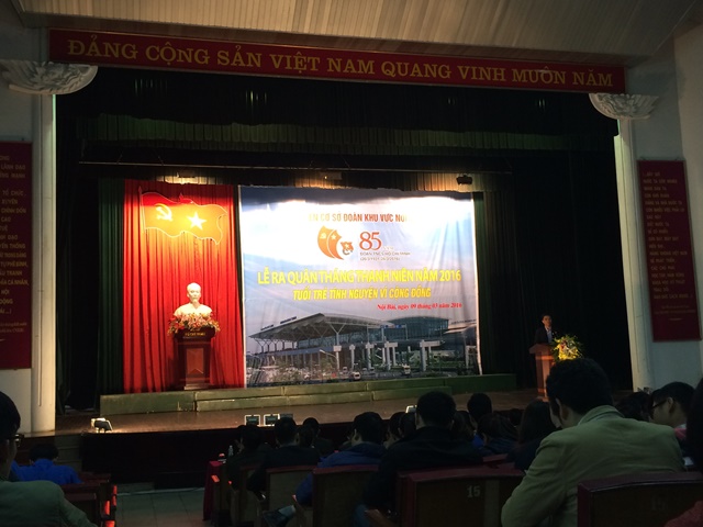 Đoàn thanh niên NAFSC tham gia hiến máu tình nguyện, hưởng ứng tháng Thanh niên 